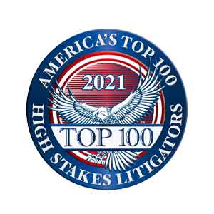 America's Top 100 High Stakes Litigators | 2021